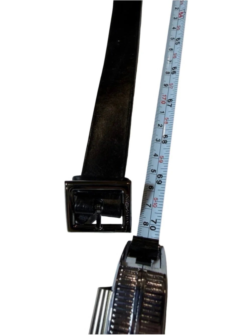 Dolce & Gabbana Black Leather Cut To Fit Belt Logo Buckle Italy D&G